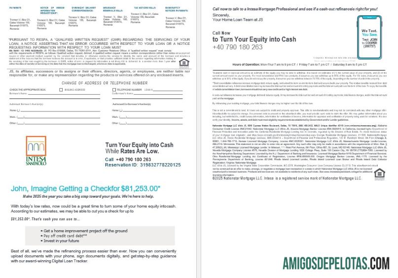 Extrato de hipoteca do Banco Intesa Sanpaolo da Romênia em formatos Word e PDF 3 4 modelo